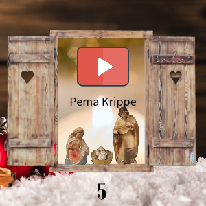 Tür 5 Pema Krippe