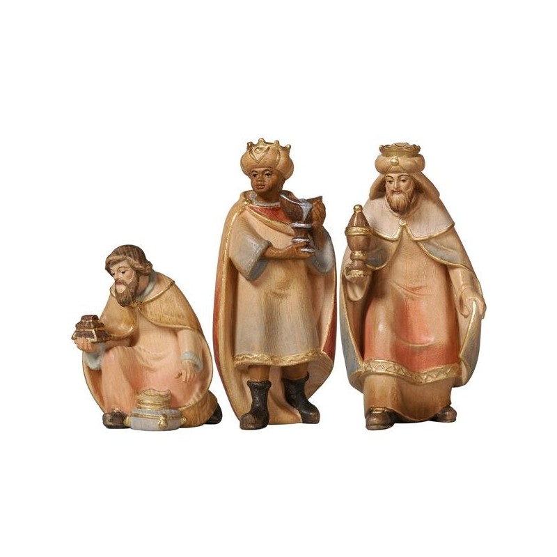 Pema Krippenfiguren - Heilige drei Könige - Ausführung Wasserfarbe