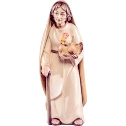 Hirtin mit Henne Artis