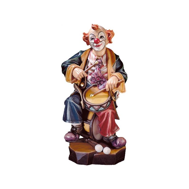 Clown drummer