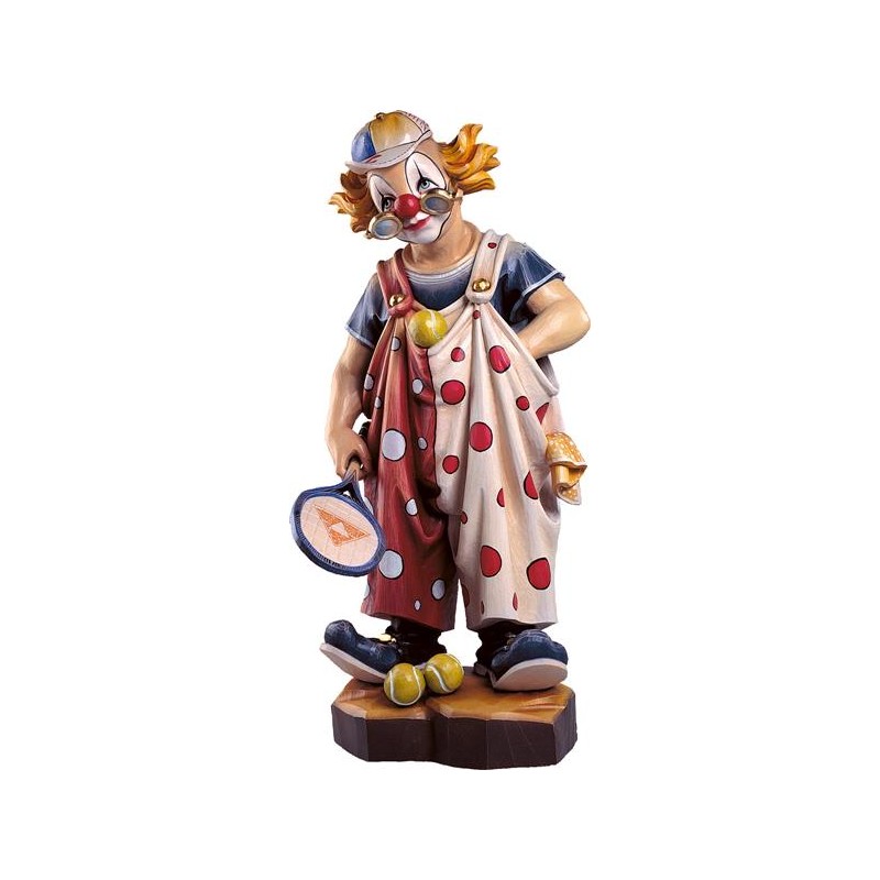 Clown tennis-player