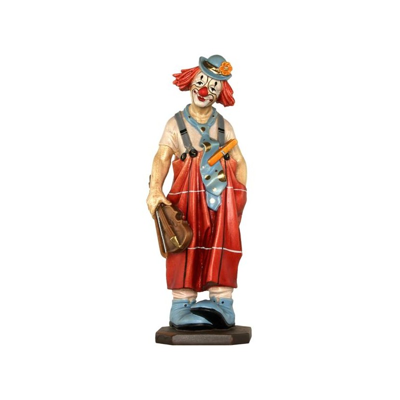 Clown with violin