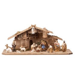 HE Nativity set 15 pcs - stable Holy Night