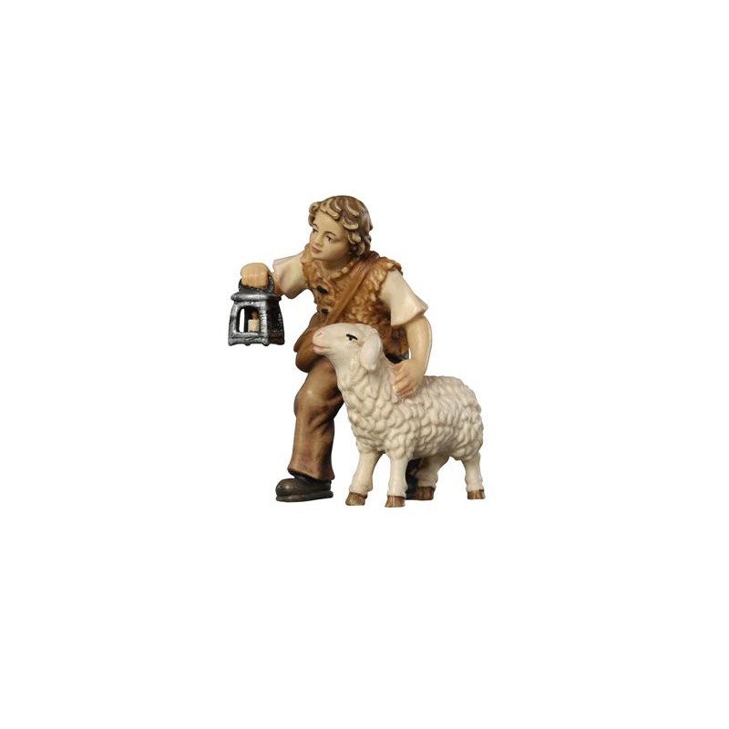 KO Boy with sheep and lantern