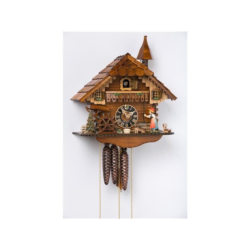 Cuckoo clock with woman and...