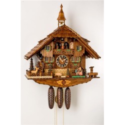 Cuckoo clock with loving couple 8 days