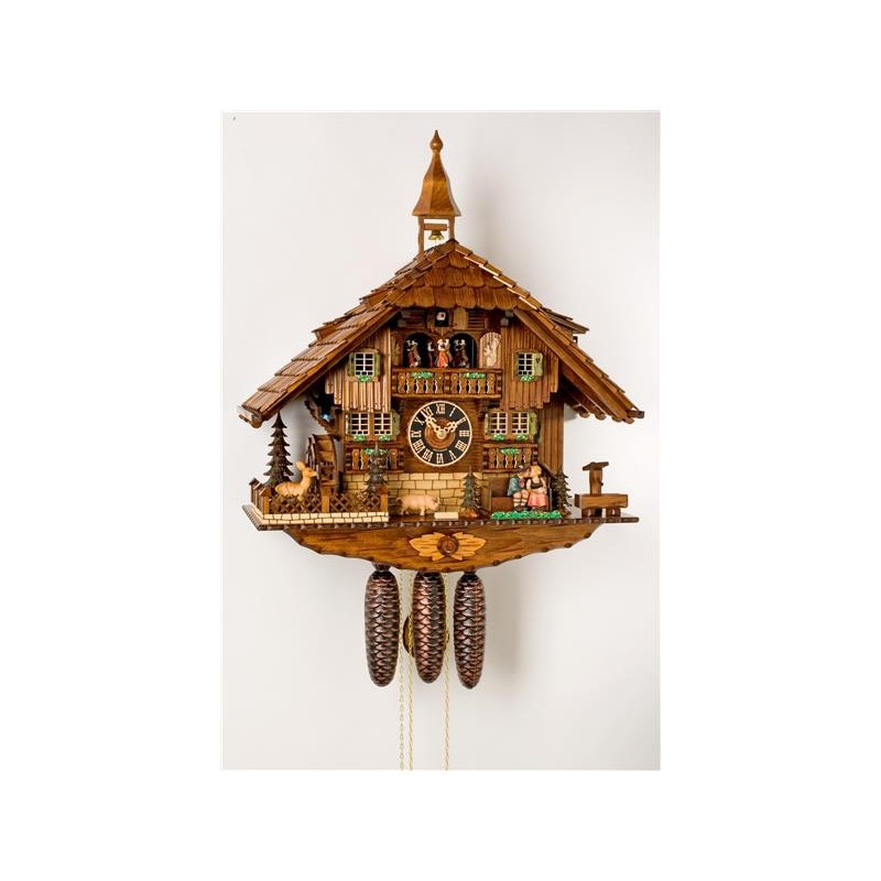 Cuckoo clock with loving...