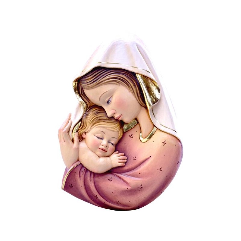 Madonna relief white-red