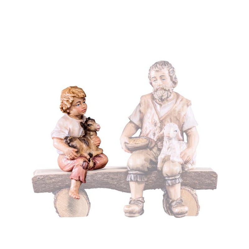 Shepherd-boy sitting with...