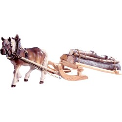 1 Draw-horse with woodsledge